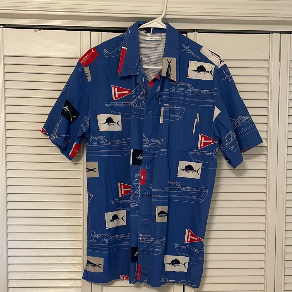 Men’s Columbia PFG Short Sleeve Size Medium